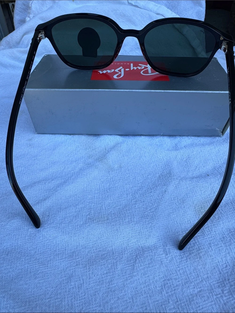 Ray-Ban Women's Black Sunglasses with G-15 Lenses